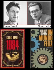 Orwell Huxley 1984 Un Mundo feliz